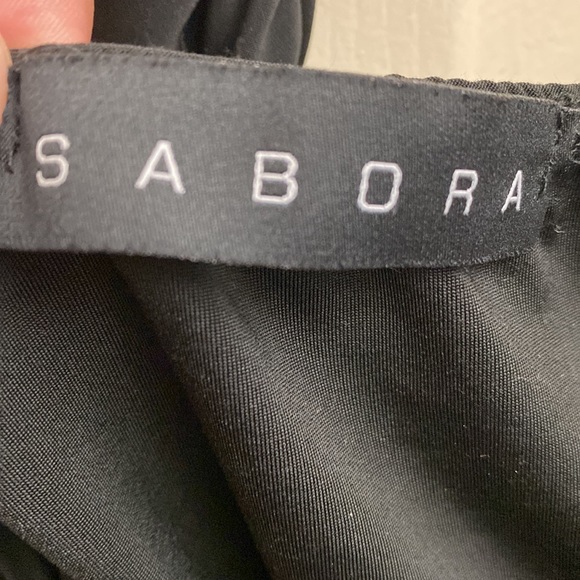 Sabora ruched short sleeve top and pants bottom. - Picture 2 of 3